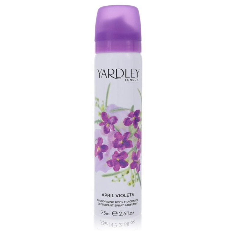 April Violets by Yardley London Body Spray 2.6 oz for Women – Premium Designer Fragrance