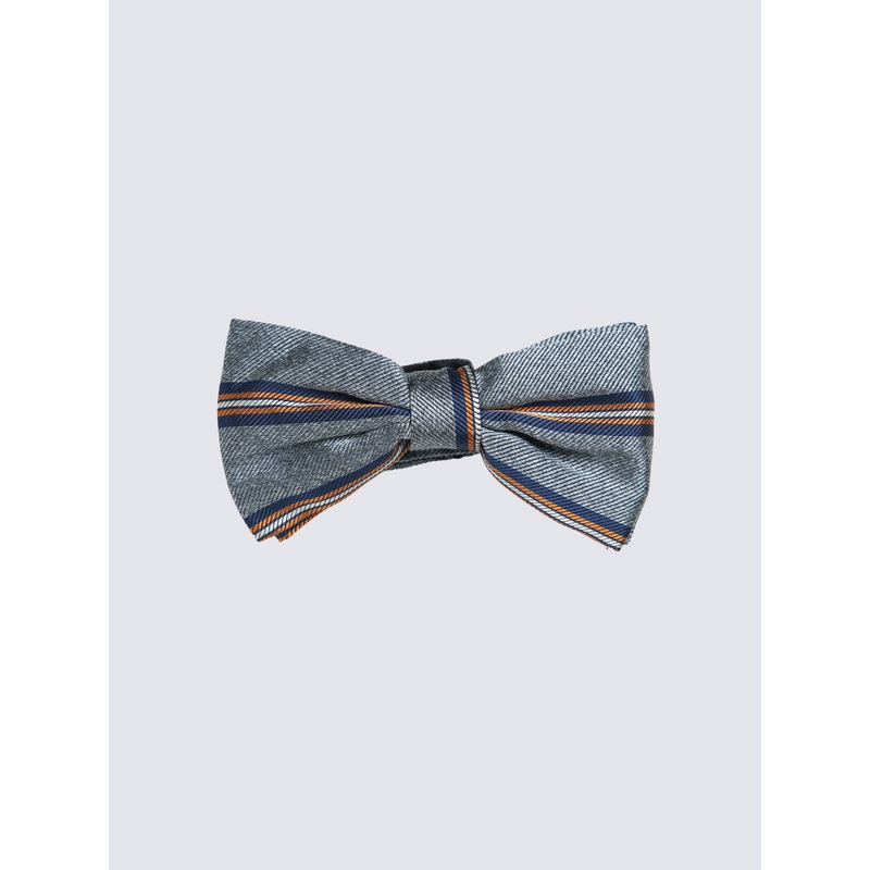 Bow Tie Striped (Gray)