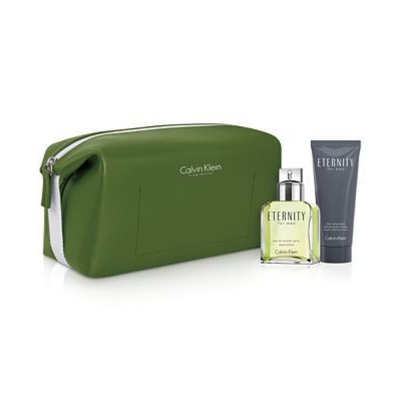 CK Eternity 3 PCS by Eternity 3.4oz/3.4afhb/Bag. 3 Piece Gift Set For Men