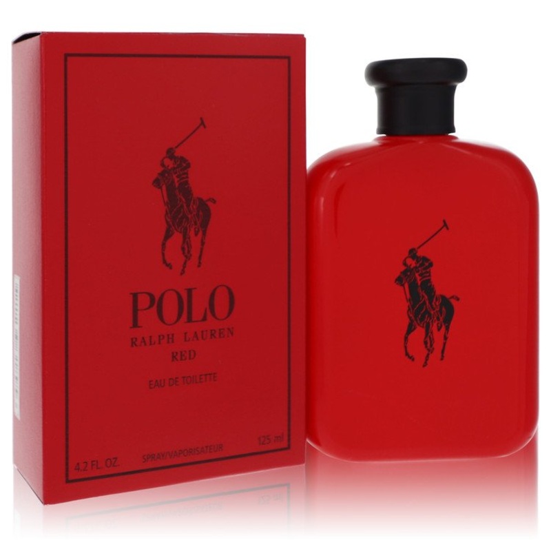 Cologne Ralph Lauren Polo Red 4.2 Oz  EDT Spray for Men
