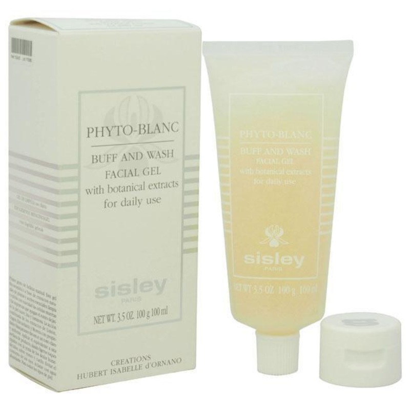 Phyto- Blanc Buff and Wash Facial Gel by Sisley for Unisex – 3.5 oz Gel