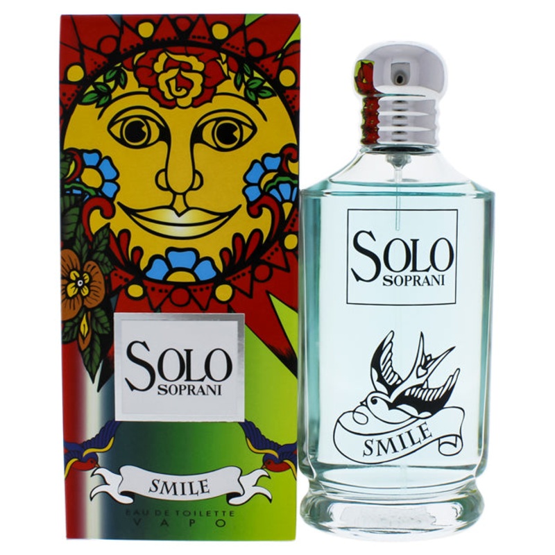 Solo Soprani Smile Eau De Toilette 3.3 oz.