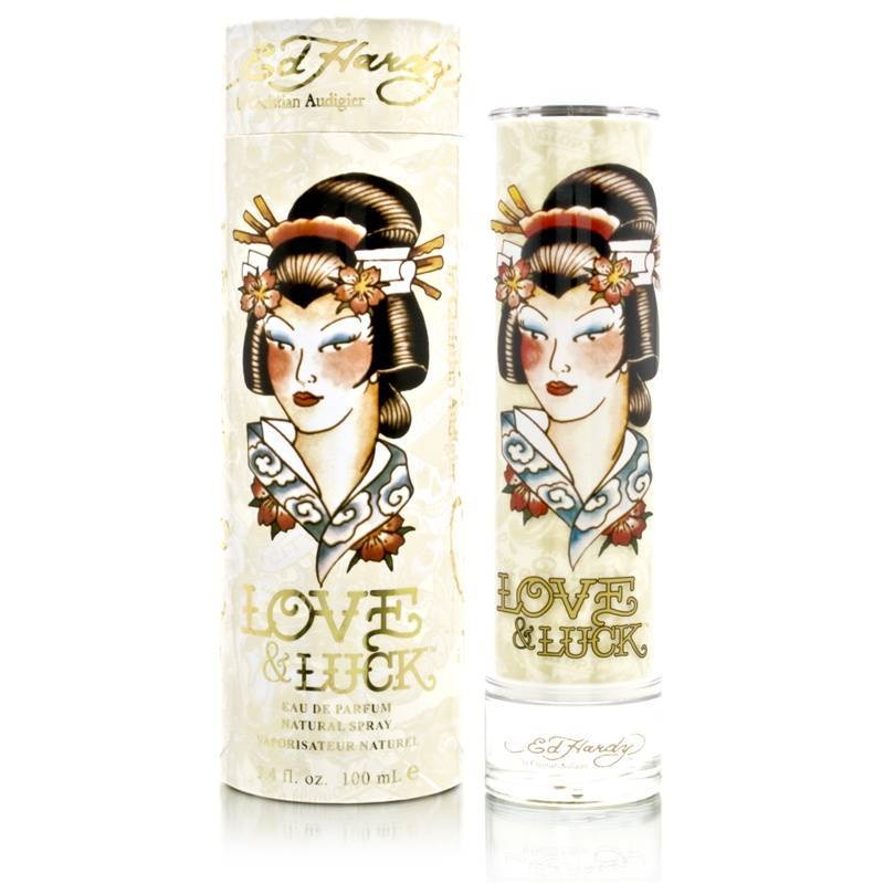 Ed Hardy Love & Luck by Christian Audigier for Women 3.4 oz Eau de Parfum Spray