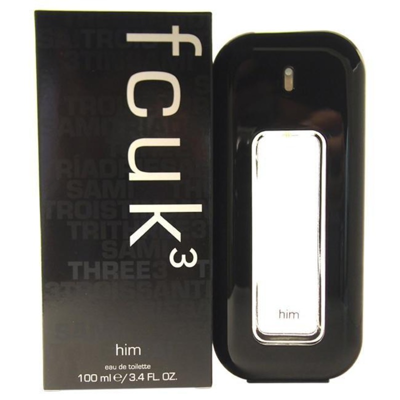 Fcuk 3 Cologne 3.4 oz.