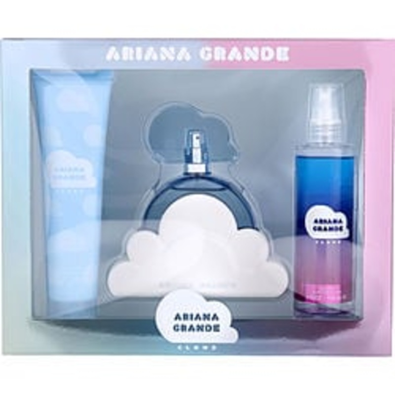 Ariana Grande Cloud 3Pcset 3.4 Oz Eau De Parfum Spray / 3.4 Oz Bl / 3.8 Body Mist By Ariana Grande For Women