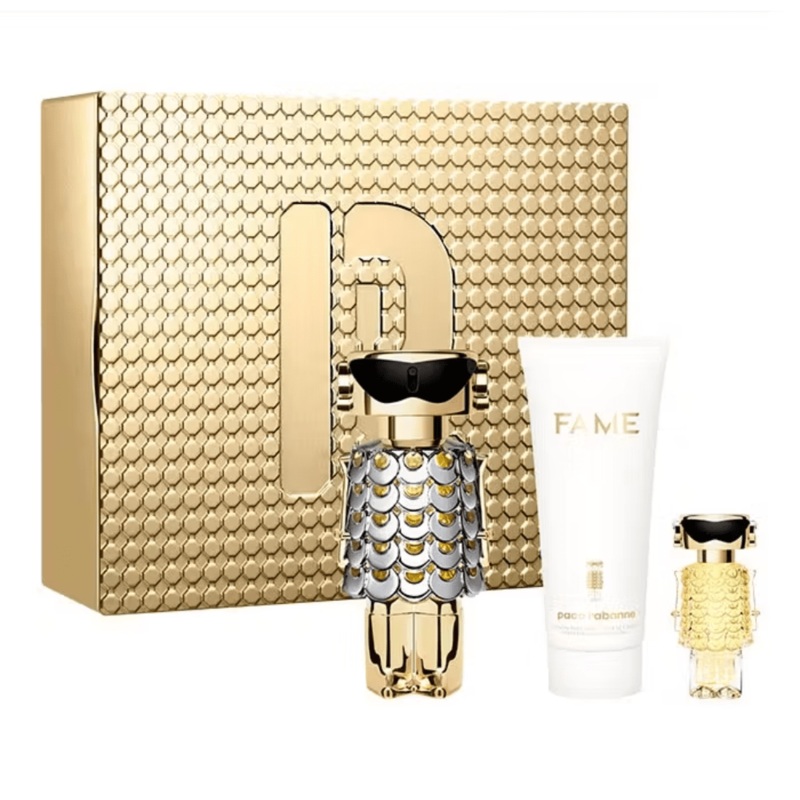 Paco Rabanne Fame Women’s Perfume Gift Set (80ml EDP + 100ml Body Lotion + 4ml EDP)