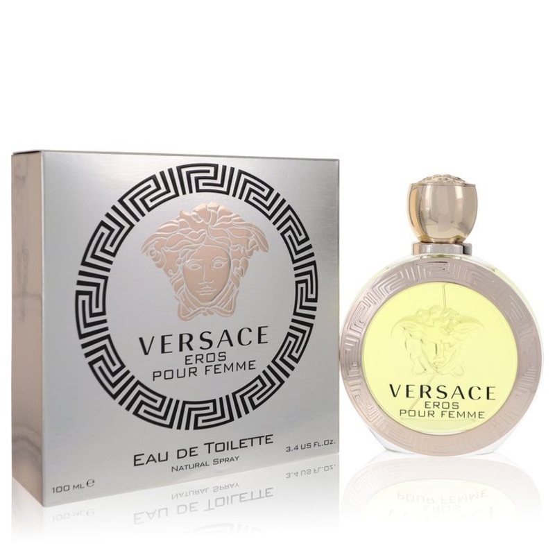 Versace Eros by Versace Eau De Toilette Spray 3.4 oz for Women – Premium Designer Fragrance