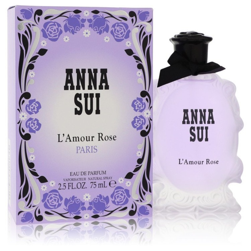 Anna Sui L’amour Rose by Anna Sui Eau De Parfum Spray 2.5 oz for Women – Premium Designer Fragrance