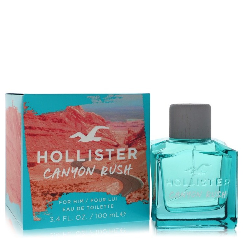 Hollister Canyon Rush by Hollister For Men Eau De Toilette Spray 3.4 oz