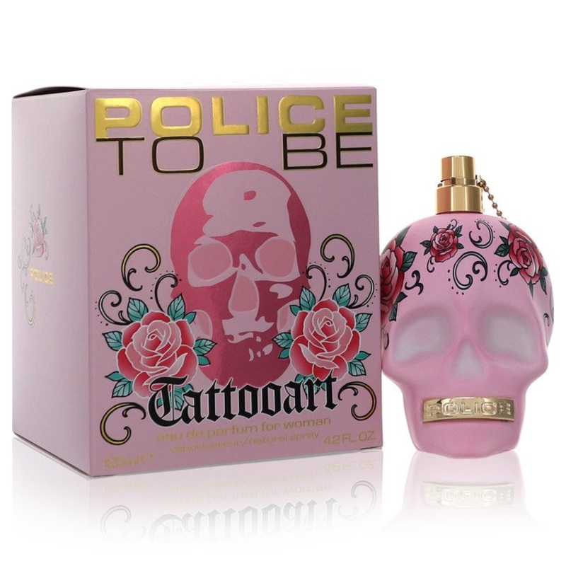 Police To Be Tattoo Art by Police Colognes For Women Eau De Parfum Spray 4.2 oz