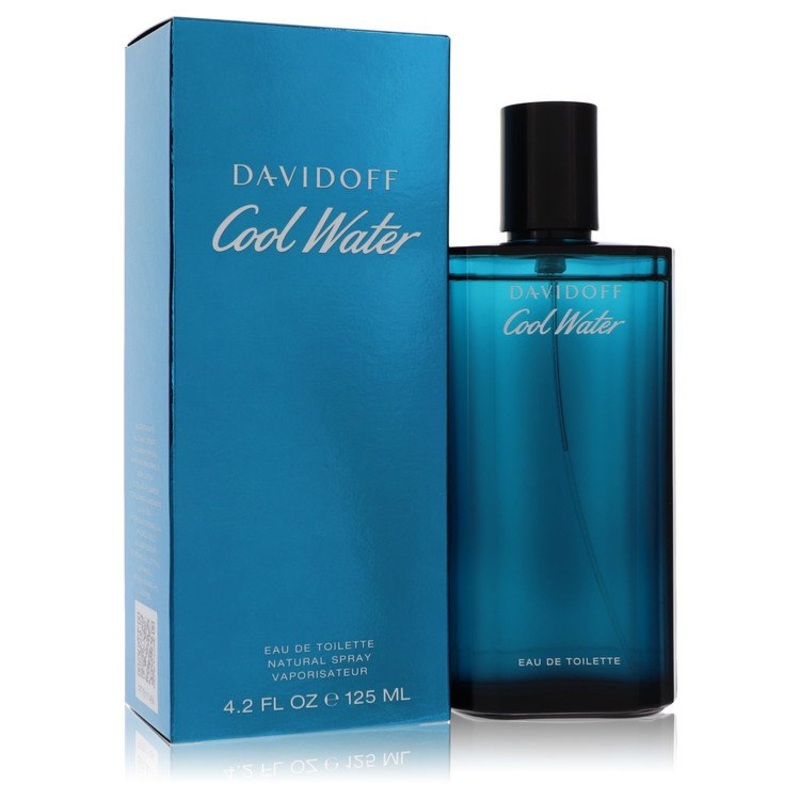 Cool Water by Davidoff Eau De Toilette Spray 4.2 oz for Men – Premium Designer Fragrance
