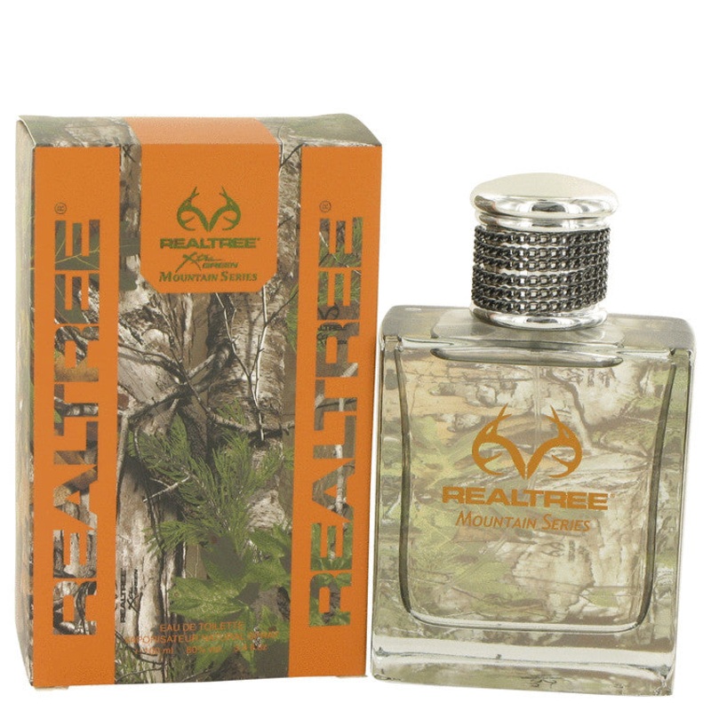 Realtree Mountain Series by Jordan Outdoor For Men Eau De Toilette Spray 3.4 oz