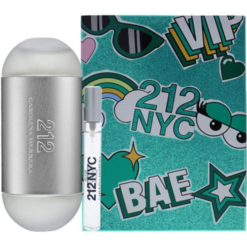 212 2 Piece Gift Set 2 Piece Gift Set With 3.4 Oz EDT
