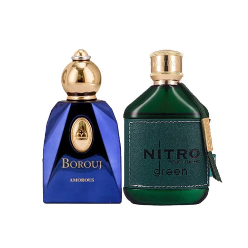 Dumont Borouj Amorous Eau De Parfum + Dumont Nitro Green Eau De Parfum Bundle