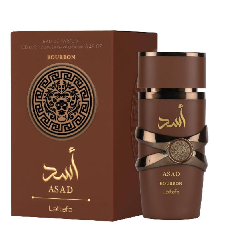 Lattafa Asad Bourbon Eau De Parfum 3.4 Oz