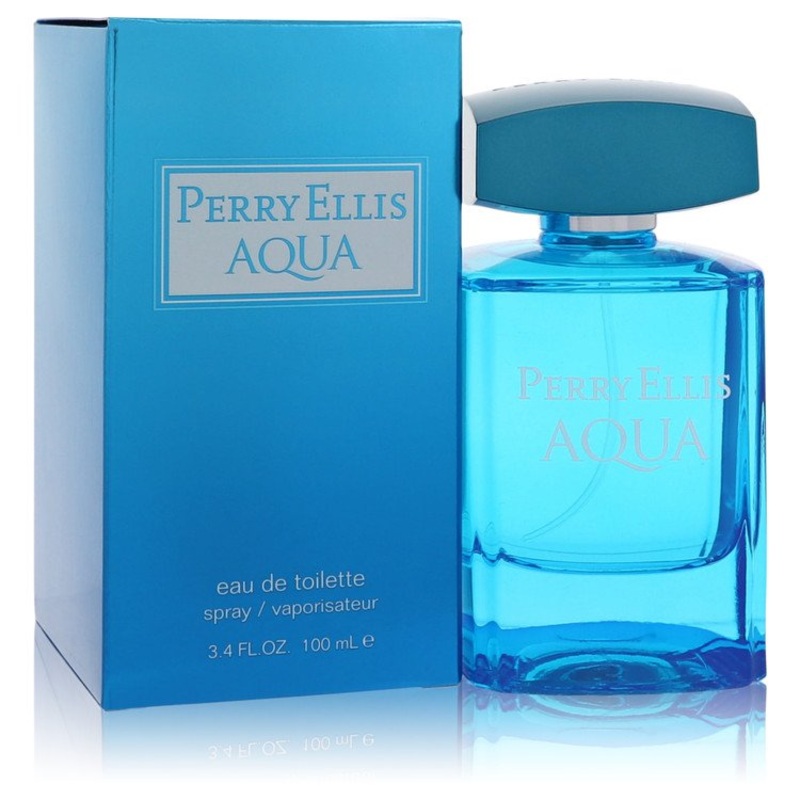 Perry Ellis Aqua by Perry Ellis Eau De Toilette Spray 3.4 oz for Men – Premium Designer Fragrance