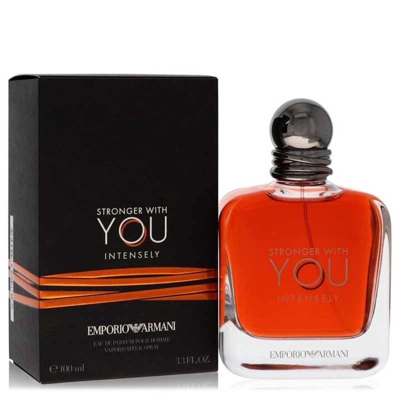 Cologne Giorgio Armani Emporio Stronger With You Intensely 3.4 Oz  EDP Spray for Men