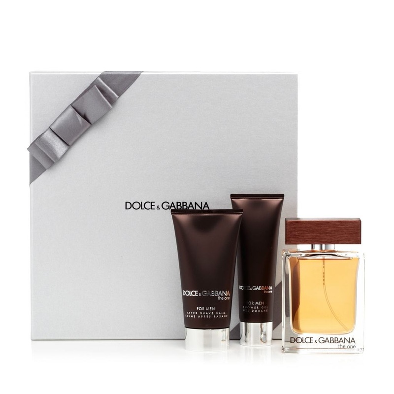Dolce & Gabbana The One 3PCS Gift Set – 100ML EDT Spray + 75ML After Shave Balm + 50ML Shower Gel (Men)