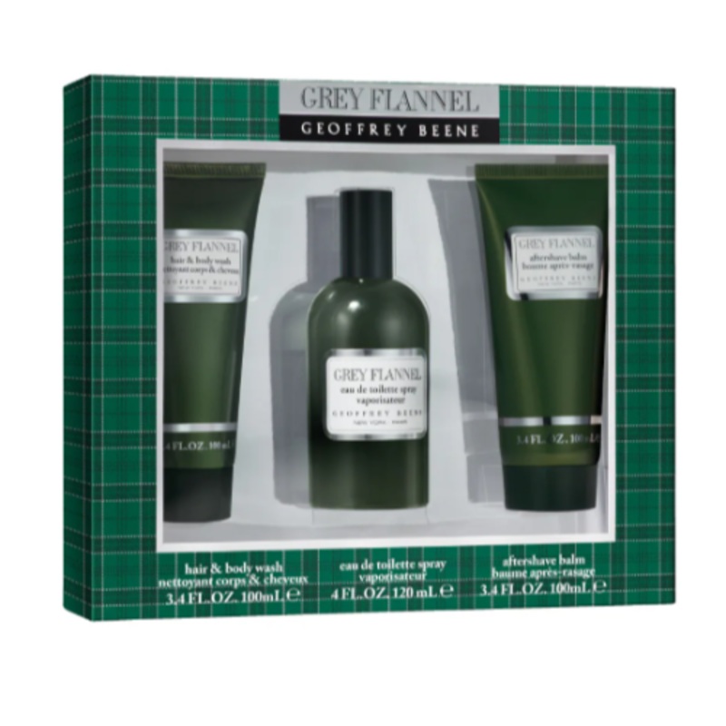 Grey Flannel 3 Piece Gift Set 3 Pcs Gift Set