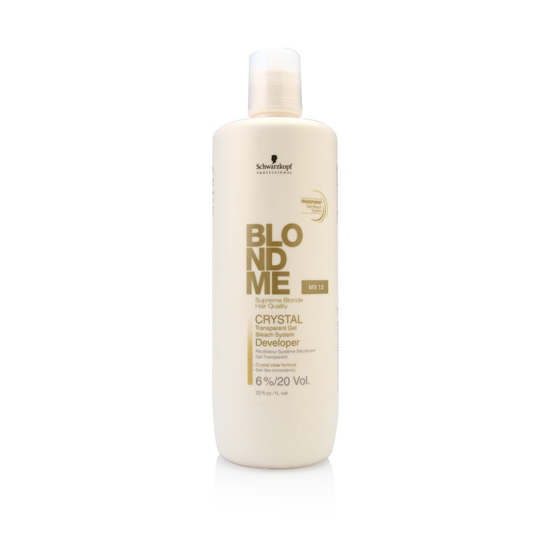 Schwarzkopf Blond Me Crystal Developer 6% / 20 Vol 33oz / 1 Liter