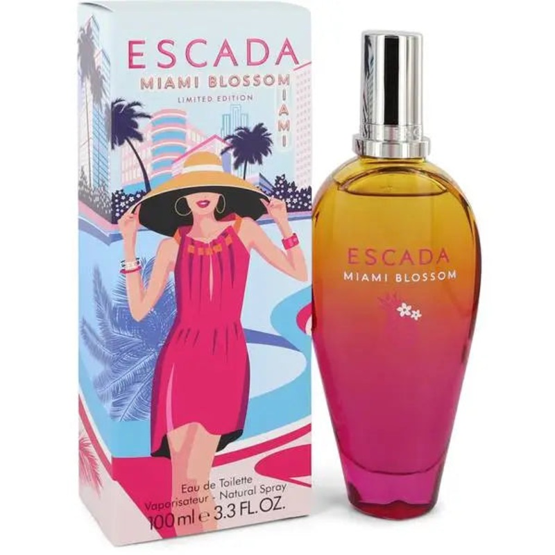 Escada Miami Blossom Perfume By Escada 3.3 OZ Eau De Toilette for Women