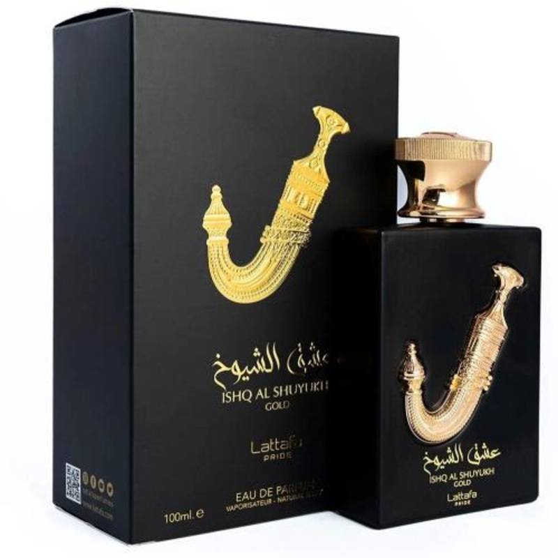 Lattafa Pride Ishq Al Shuyukh Gold Eau De Parfum 3.4 Oz