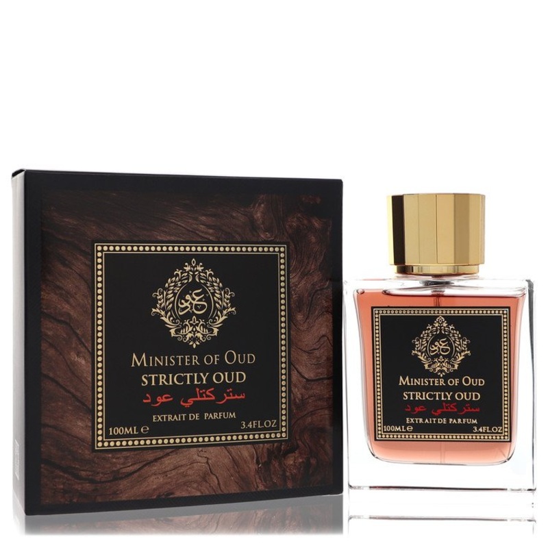 Minister Of Oud Strictly Oud by Fragrance World Extrait De Parfum Spray 3.4 oz for Men – Premium Designer Fragrance