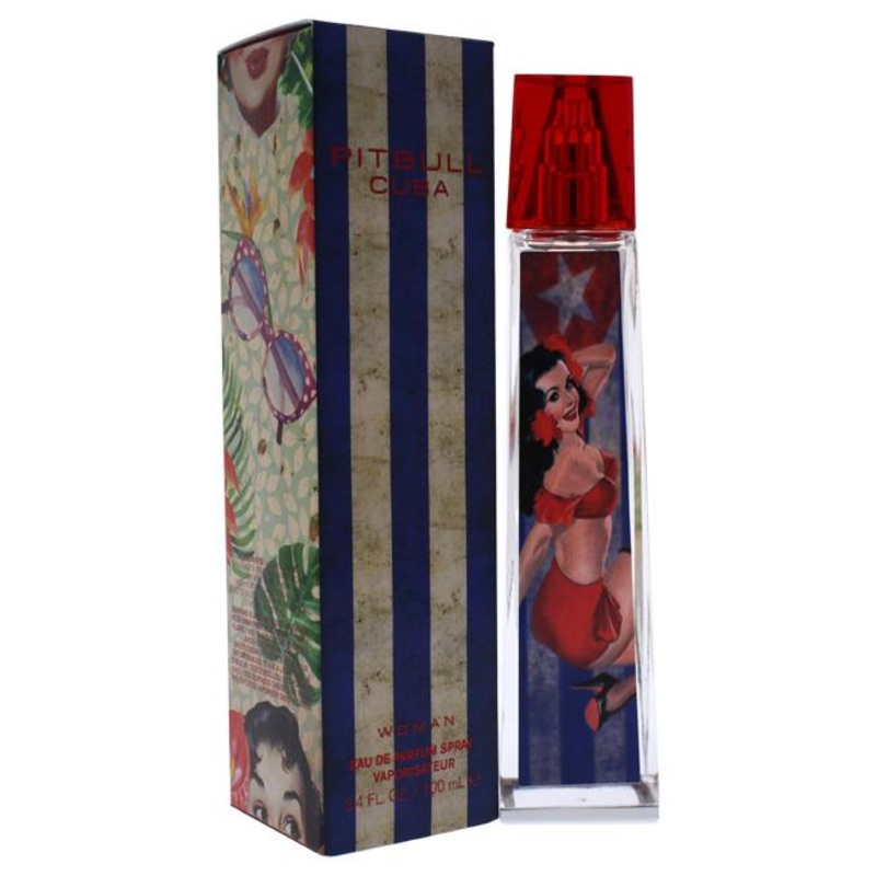 Pitbull Cuba Perfume 3.4 oz.