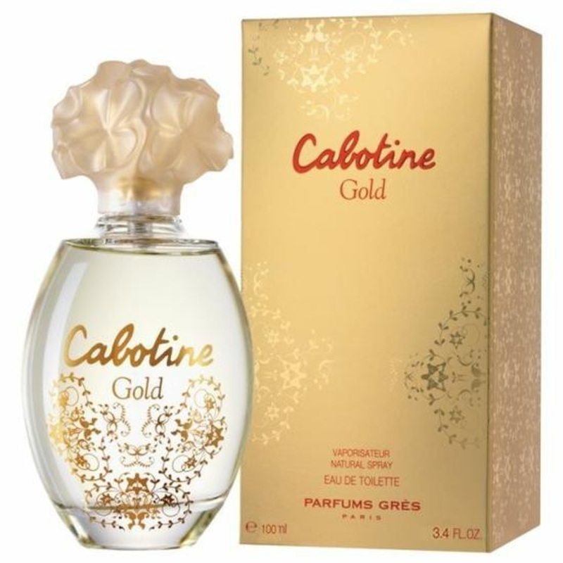 Cabotine Gold by Gres 3.4 Oz. Eau De Toilette For Women