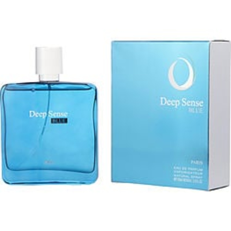Deep Sense Blue By Prime Collections 3.3 Oz Eau De Parfum Spray For Men In Box