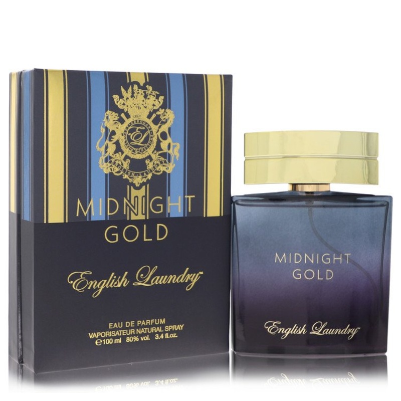 English Laundry Midnight Gold by English Laundry For Men Eau De Parfum Spray 3.4 oz