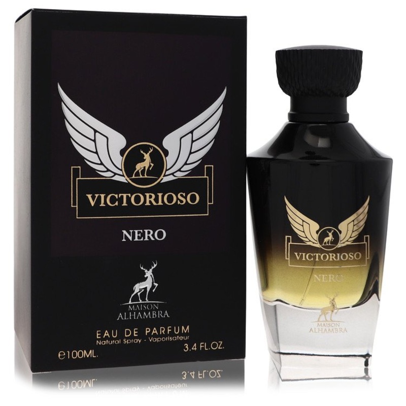 Maison Alhambra Victorioso Nero by Maison Alhambra Eau De Parfum Spray 3.4 oz for Men – Premium Designer Fragrance
