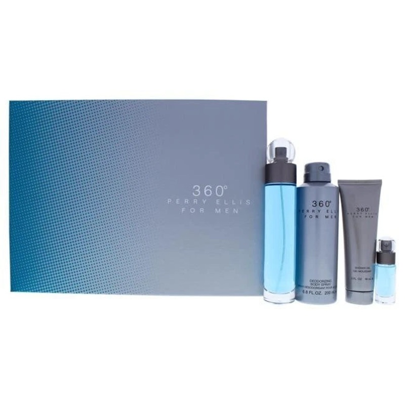 360 by Perry Ellis 4 pc Gift Set for Men Default Title