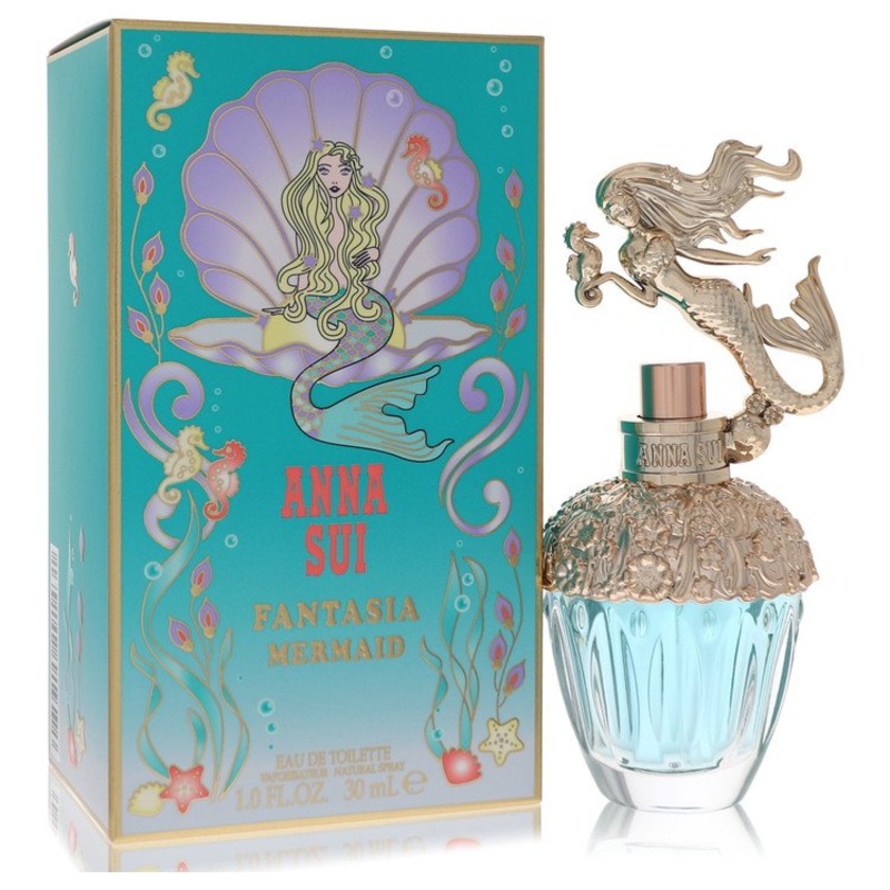 Anna Sui Fantasia Mermaid by Anna Sui Eau De Toilette Spray 1 oz for Women – Premium Designer Fragrance