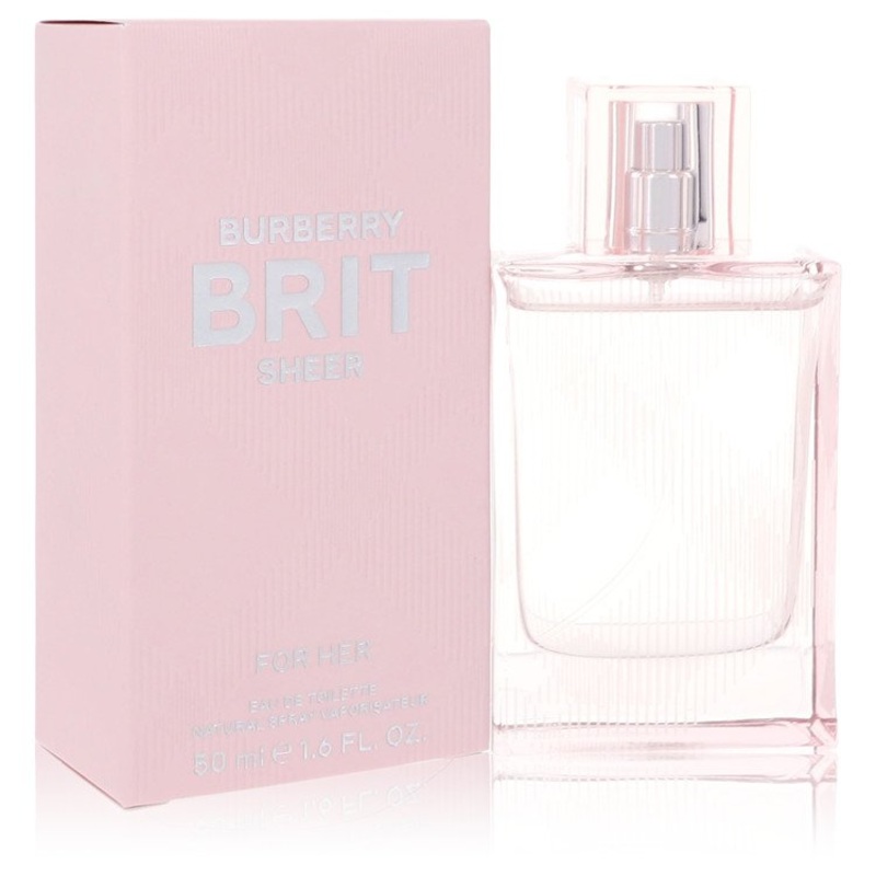 Burberry Brit Sheer By Burberry Perfume 1.6 Oz Edt Spray For Women – Box