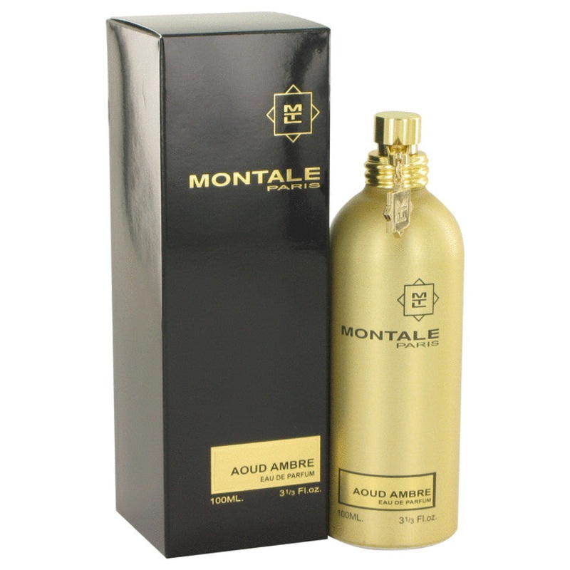 Montale Aoud Ambre by Montale For Women Eau De Parfum Spray (Unisex) 3.4 oz