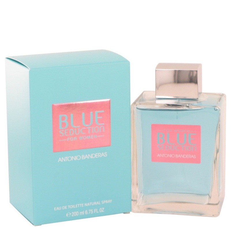 Blue Seduction by Antonio Banderas For Women Eau De Toiette Spray 6.75 oz