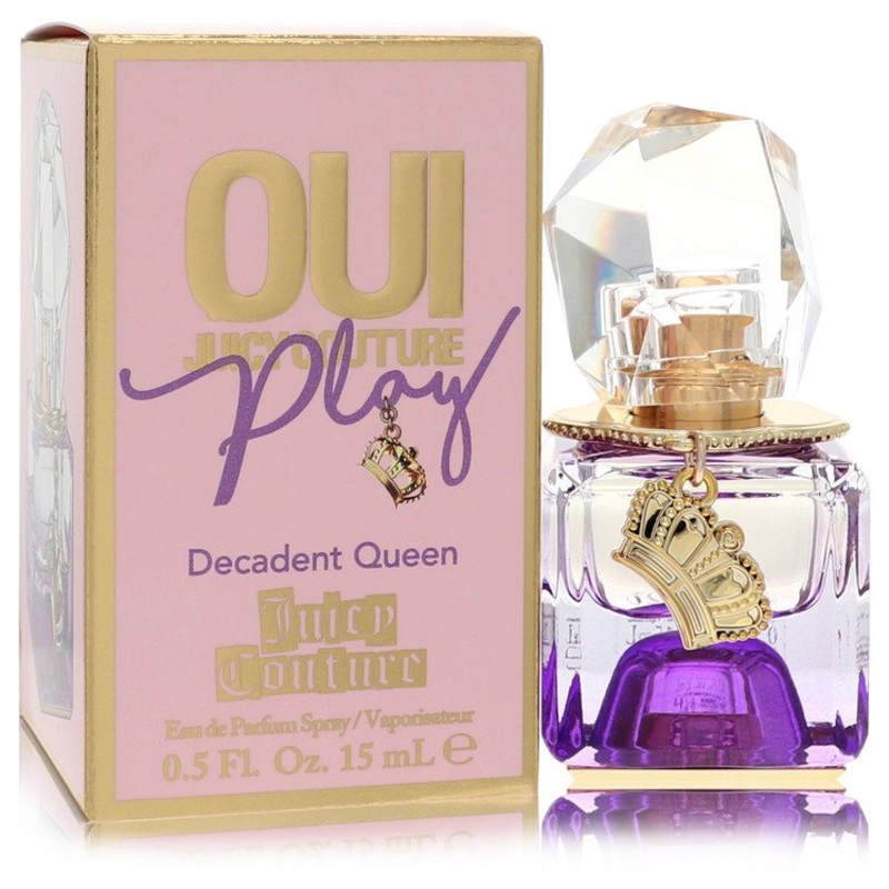Juicy Couture Oui Play Decadent Queen by Juicy Couture Eau De Parfum Spray 0.5 oz for Women – Premium Designer Fragrance
