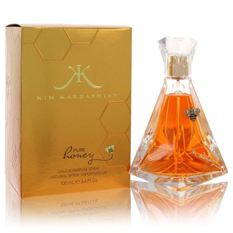 Kim Kardashian Pure Honey by Kim Kardashian Eau De Parfum Spray 3.4 oz for Women – Premium Designer Fragrance