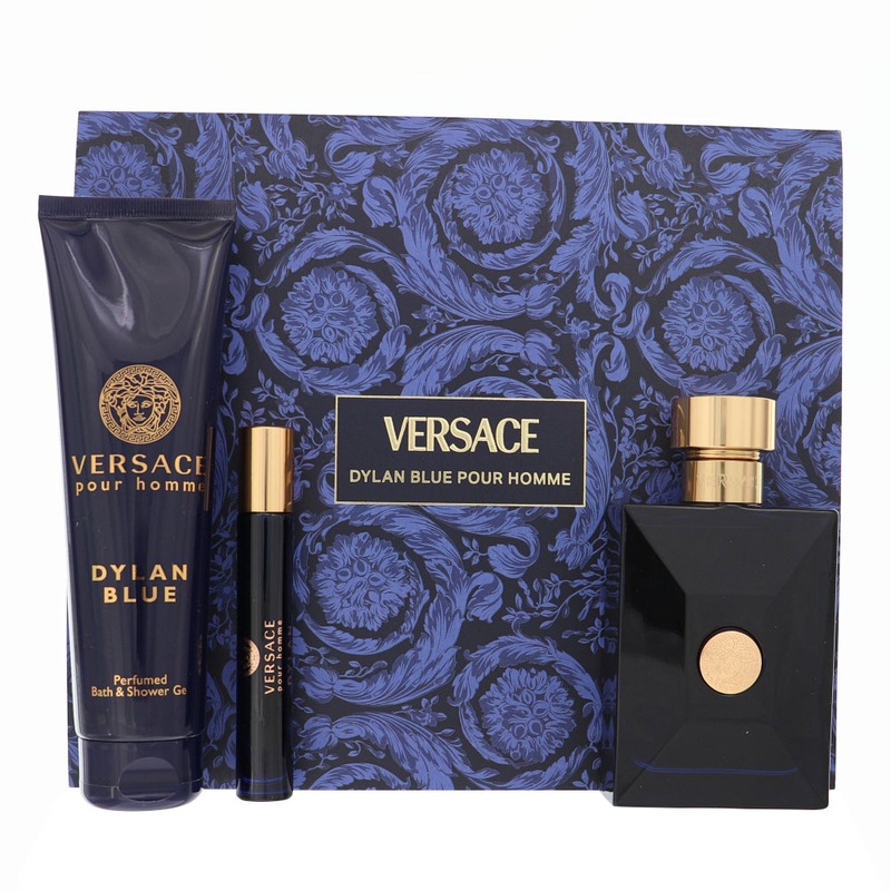 Versace Dylan Blue by Versace 3 pc Gift Set for Men Default Title