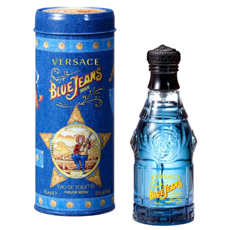 Versace Blue Jeans Eau de Toilette 2.5 oz / 75 ml