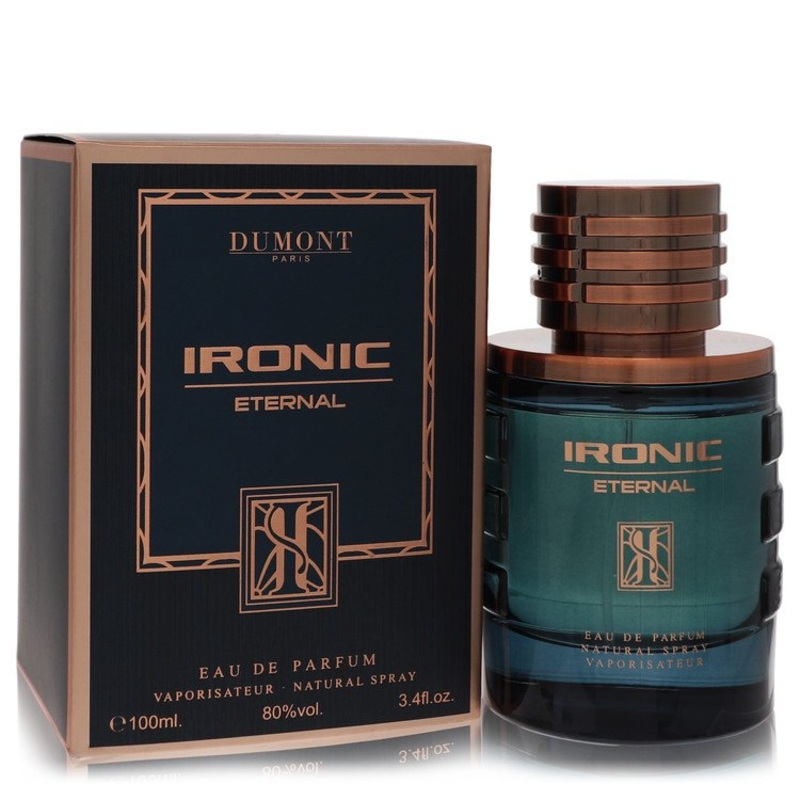 Dumont Ironic Eternal by Dumont Paris For Men Eau De Parfum Spray 3.4 oz