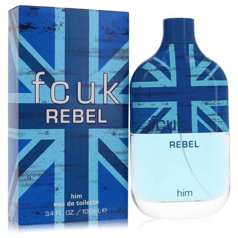 FCUK Rebel by French Connection Eau De Toilette Spray 3.4 oz for Men – Premium Designer Fragrance