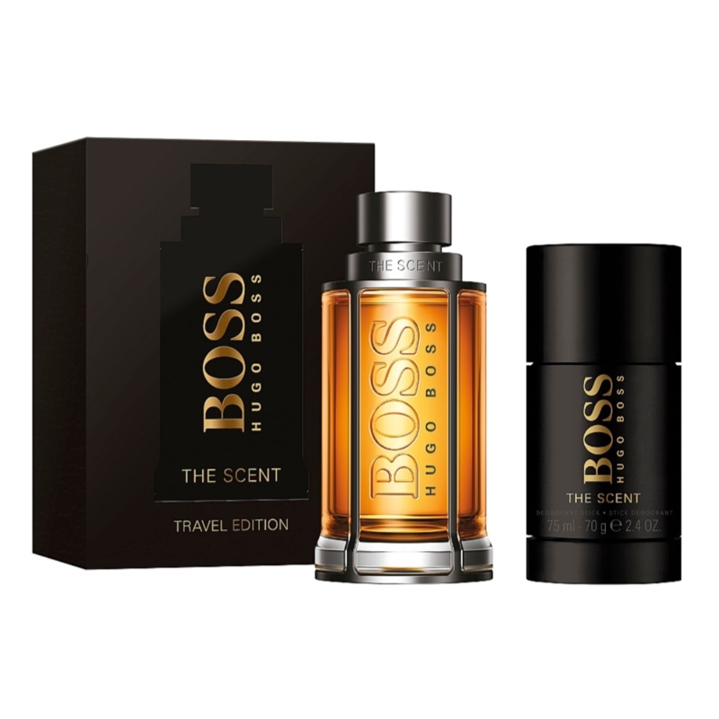 Hugo Boss The Scent Gift Set – 100ML EDT Spray + 70G Deodorant Stick (Men)