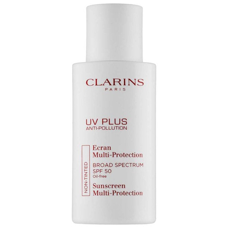 Clarins UV Plus Anti Pollution Sunscreen Multi Protection SPF 50 Non Tinted 1.6oz 50ml 1.6 OZ Body Lotion