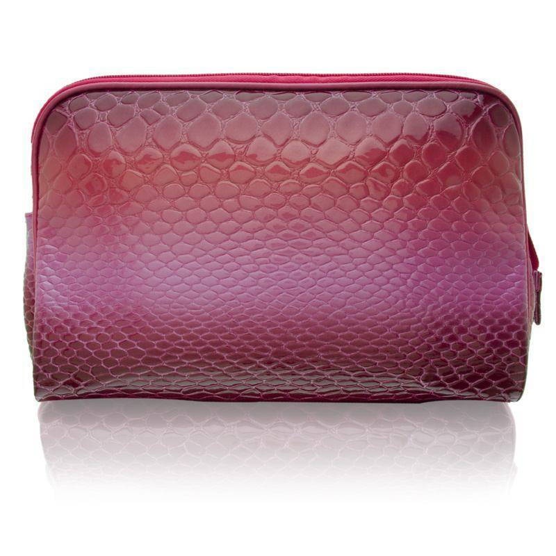 Danielle Electric Croc Large Oval Travel Cosmetic Case Model No. D7106