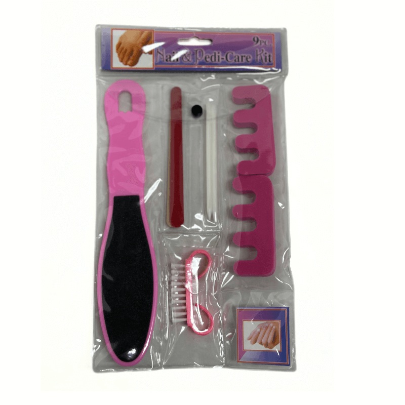 Nail & Pedicure Kit – 8 Pieces