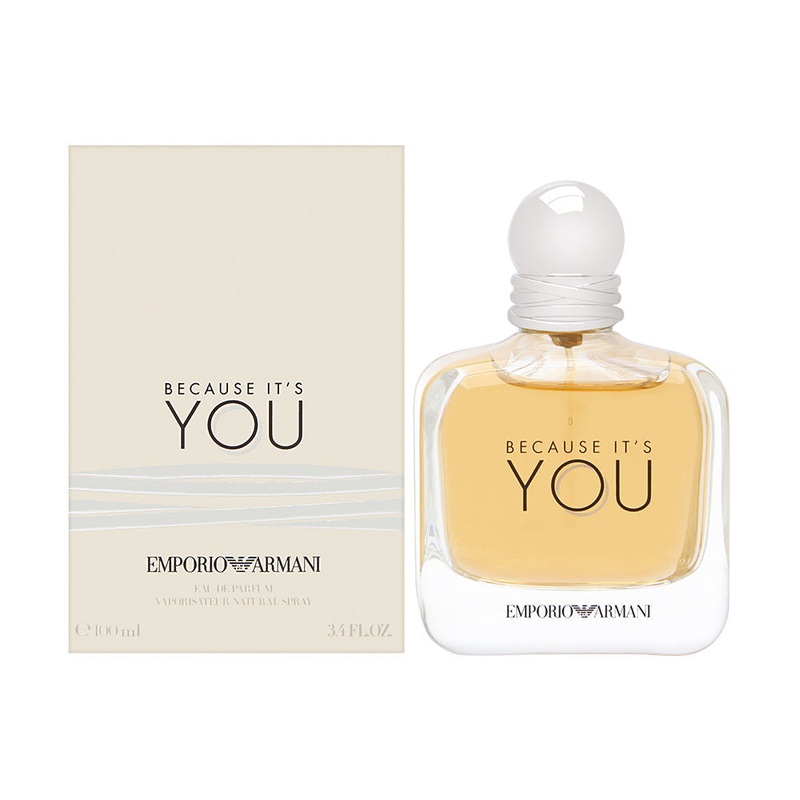 Because It’s You by Giorgio Armani for Women 3.4 oz Eau de Parfum Spray
