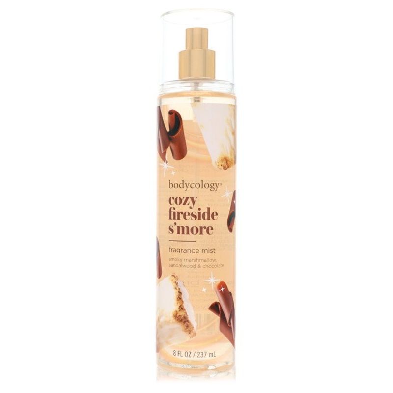 Bodycology Cozy Fireside Smore by Bodycology Fragrance Mist Spray 8 oz | Women Collection by AAA Beauty