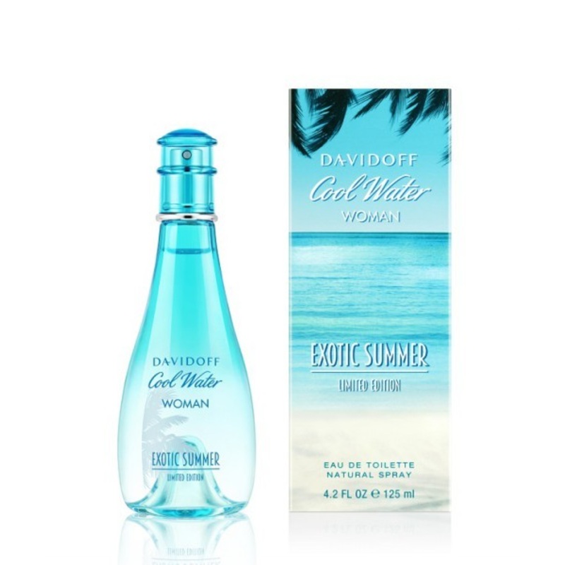 Cool Water Exotic Summer by Davidoff 3.4 Oz. Eau De Toilette For Women